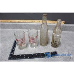 Glass Pop Bottles & Glasses