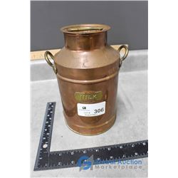 Brass Milk Can