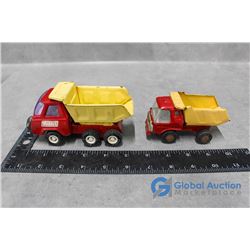 Vintage Buddy L Dump Truck & Made in Japan Dump Truck