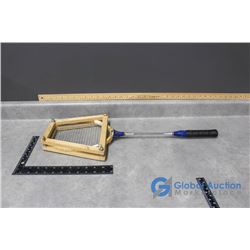 Vintage Badminton Racket & Protector
