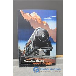 Canadian Pacific Sign (25"x17")
