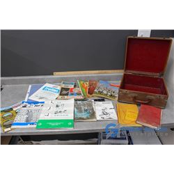 Vintage Farming/Agriculture/Welding Books in Case