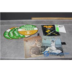 Vintage Sunbathing Magazines, Sega Book, Realistic Transceiver Manuals