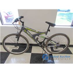 26" Mens Next Mountain Bike, Gray/Green