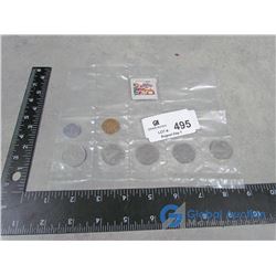 Nintendo 3DS Super Smash Brothers Game & Misc Coins