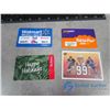 Image 1 : Gretzky Upper Deck Hockey Card (91-92), Tim Hortons Gift Card $4.81, Subway Gift Card $ 1.13