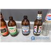 Image 3 : Various Glass Bottles - Crush, Labatts, Pepsi, Coca-Cola, Sun Crest