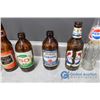 Image 3 : Various Glass Bottles - Crush, Labatts, Pepsi, Coca-Cola, Sun Crest