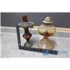 Image 4 : (2) Kerosine Lanterns & (1) Aladdin Glass Chimney