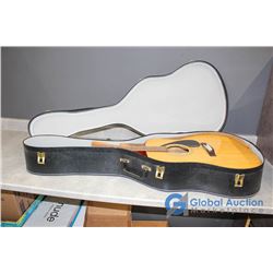 Yamaha Guitar w/Leather Strap & Case