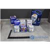 Image 1 : (7) Assorted Unused Oil Filters & Half a Jug of 5-W-30 Motor Oil