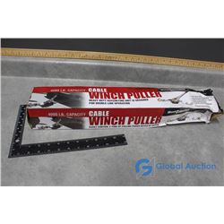 Unused 4000LB Cable Winch
