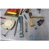 Image 7 : Scrapers, Caulking Gun, Utility Knives, & Assorted