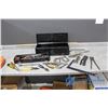 Image 1 : John Deere Metal Tool Box w/Contents