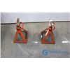 Image 1 : **(2) 6-Ton Jack Stands