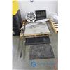 Image 1 : **Pieces of Aluinum Checkerplate, Rock Bar & Flaps, Aluminum Rim & Assorted