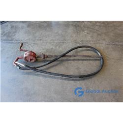 Vintage Barrel Pump w/Hose