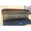 Image 4 : Galvanized Stock Trough - 7x2x2 Feet