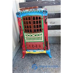 Colourful Cast Iron Stove