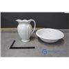 Image 1 : Pitcher & Basin (Ironstone China - J & G Meakin England)