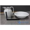 Image 2 : Pitcher & Basin (Ironstone China - J & G Meakin England)