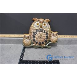 Owl Wall Clock