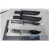 Image 1 : (2) Hunting Knives w/Case in Box