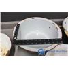 Image 7 : (4) Enamel Wash Basin/Bowl