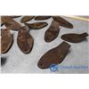 Image 6 : (23) Vintage Cast Iron Shoe Forms