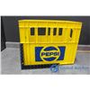 Image 2 : (3) Plastic Pop Crates - Coca-Cola and Pepsi