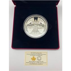 2017 $100 Fine Silver Coin - The 150th Anniversary of Canadian Confederation
