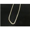 Image 2 : Ladies 14K Yellow Gold Custom Made Cuban Link Italian Made Chain Necklace