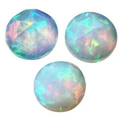 Cabochon Fin Natural Opal - AAA Grade - Round Rose Cut - Ethiopia Mined