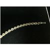 Image 4 : Exquisite 18K White Gold Woman's Bracelet With 3.4ct Inset Diamonds