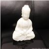 Image 2 : Asian White Jade Resting Buddha Figure