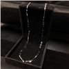 Image 1 : Elegant Twist Link Sterling Silver 925 Necklace