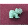 Image 3 : Carved Asian Green Jade Elephant Figure