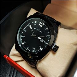 Mens L.A. Banus Midnight Black Chronograph Designer Watch