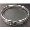 Image 3 : Dragon & Phoenix Fine Jewelry 925 Silver Bangle