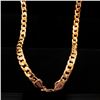 Image 1 : Men's Gold Tone Cuban Link Chain