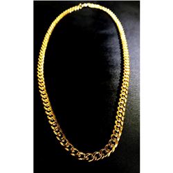 24k Gold Filled Men's Necklace Chain