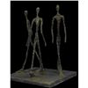 Image 3 : Three Walking Man by Gia Hot cast Bronze Sculpture Figurine Figure Home Dec