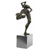 Image 2 : Signed Original R.Cook Limited Edition Nude Naked Girl Bronze Sculpture Figurine