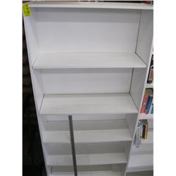 WHITE SHELF UNIT