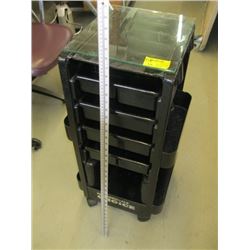 SALON PLASTIC STORAGE CABINET