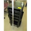 Image 1 : SALON PLASTIC STORAGE CABINET