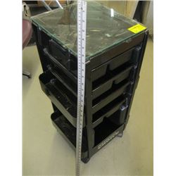 SALON PLASTIC STORAGE CABINET