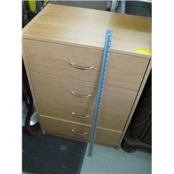 4 DRAWER CHEST OF DRAWERS