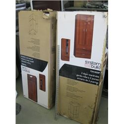 2 - 2 DRAWER WARDROBES NEW IN BOX