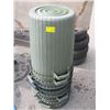 Image 1 : 9 GREEN GARBAGE CANS